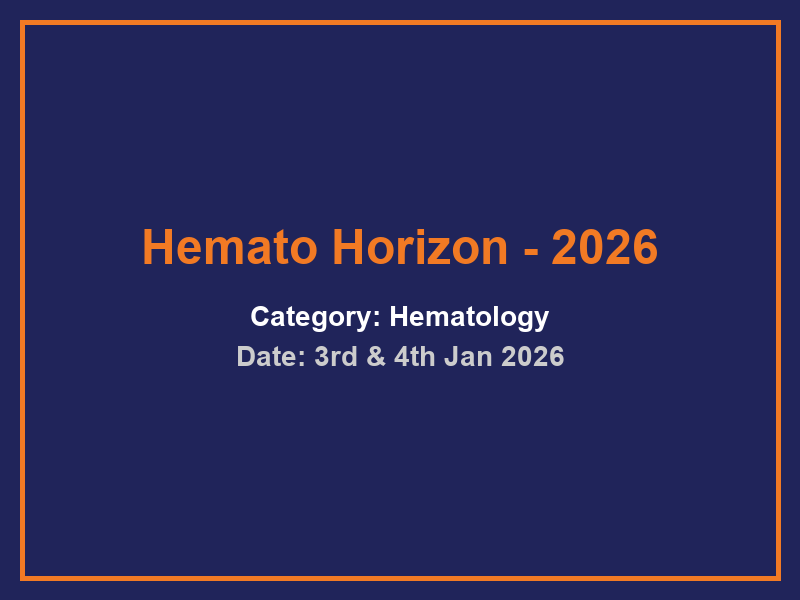 Hemato Horizon - 2026