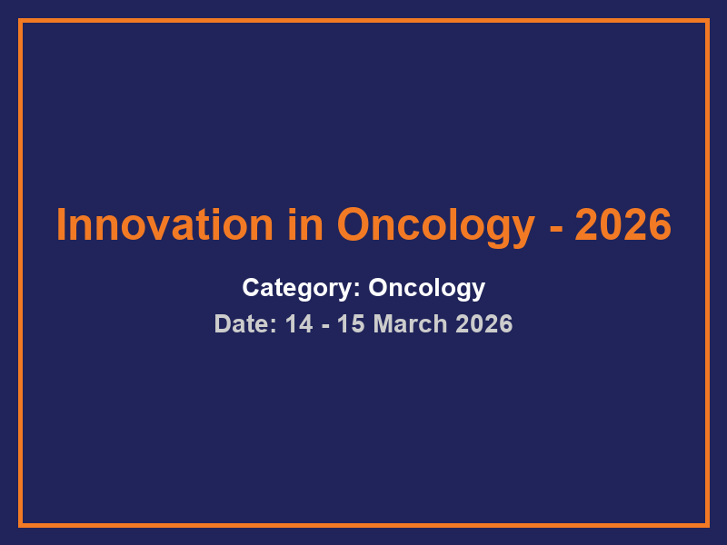 Innovation in Oncology - 2026